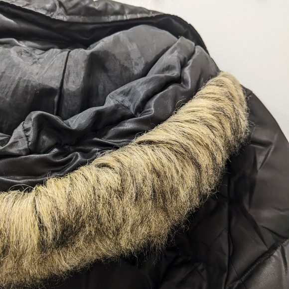 Soia & Kyo down filled black puffer winter parka jacket - S - Picture 2 of 8